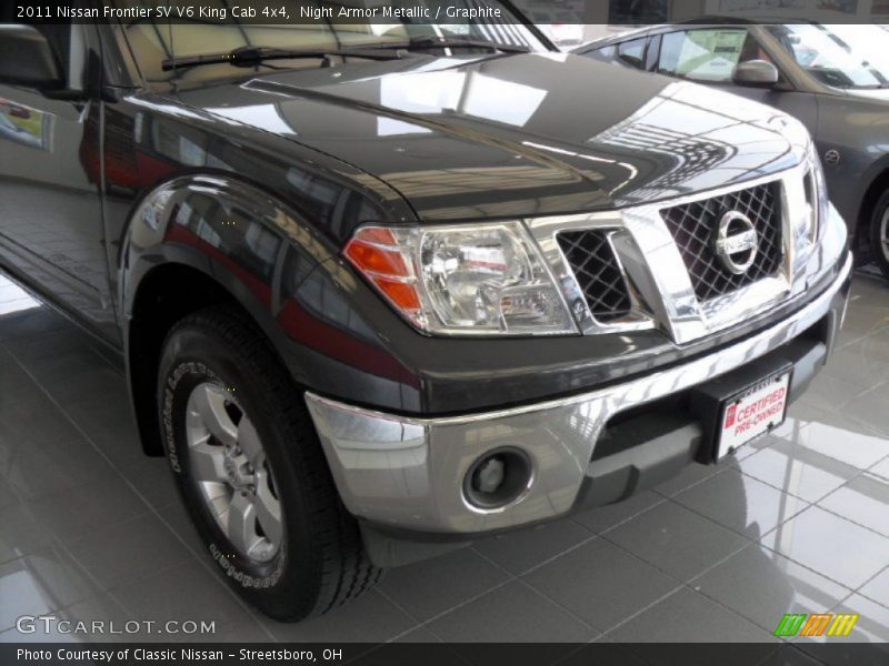 Night Armor Metallic / Graphite 2011 Nissan Frontier SV V6 King Cab 4x4