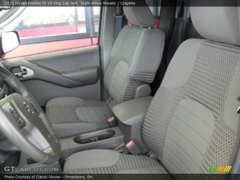 Night Armor Metallic / Graphite 2011 Nissan Frontier SV V6 King Cab 4x4