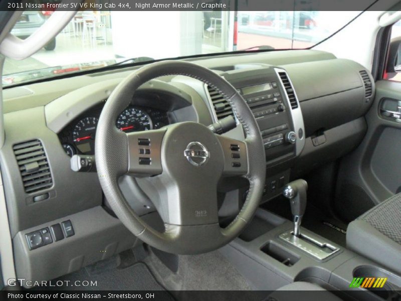 Night Armor Metallic / Graphite 2011 Nissan Frontier SV V6 King Cab 4x4