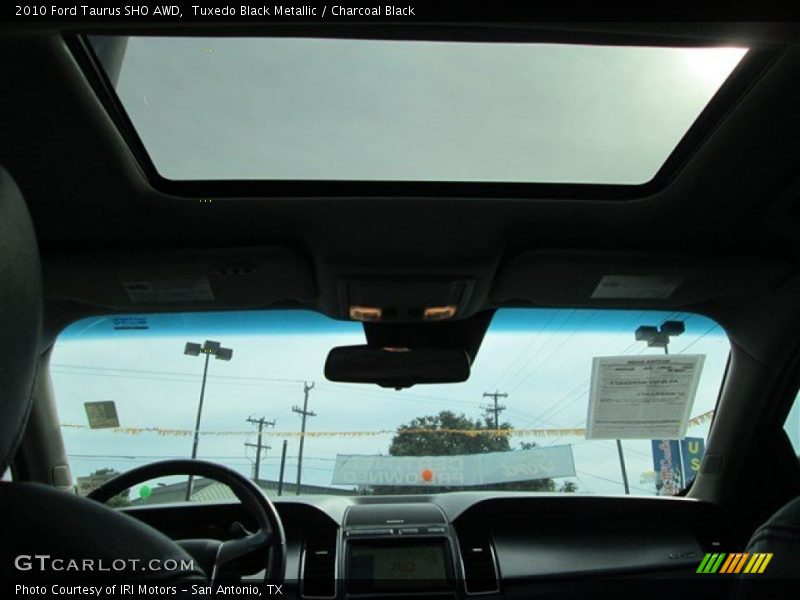 Tuxedo Black Metallic / Charcoal Black 2010 Ford Taurus SHO AWD