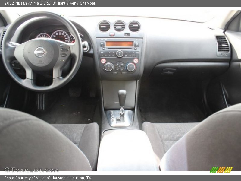 Brilliant Silver / Charcoal 2012 Nissan Altima 2.5 S