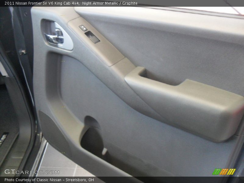Night Armor Metallic / Graphite 2011 Nissan Frontier SV V6 King Cab 4x4