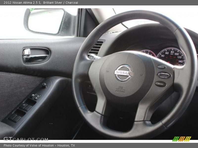 Brilliant Silver / Charcoal 2012 Nissan Altima 2.5 S