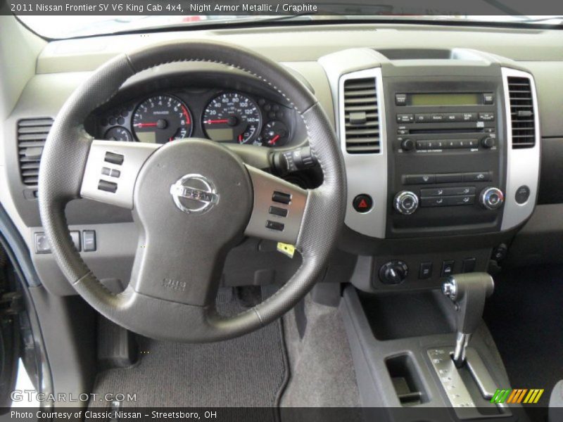 Night Armor Metallic / Graphite 2011 Nissan Frontier SV V6 King Cab 4x4