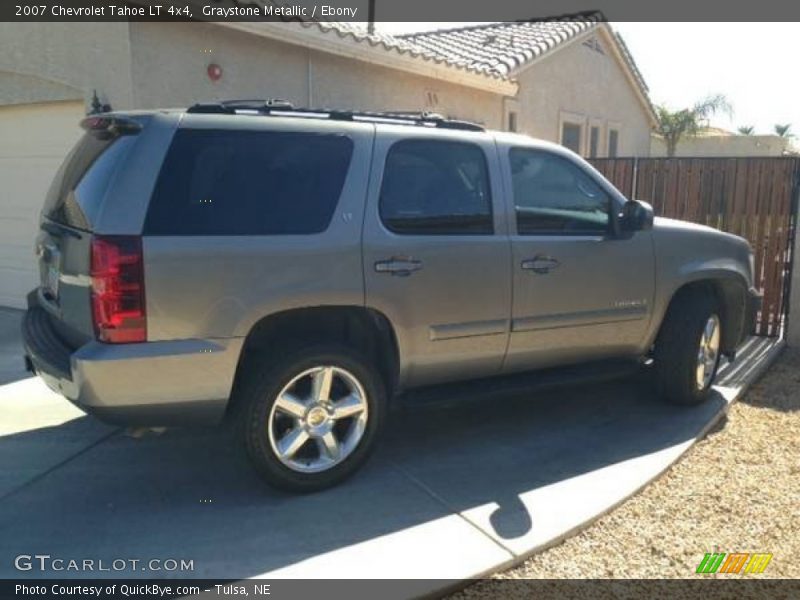 Graystone Metallic / Ebony 2007 Chevrolet Tahoe LT 4x4