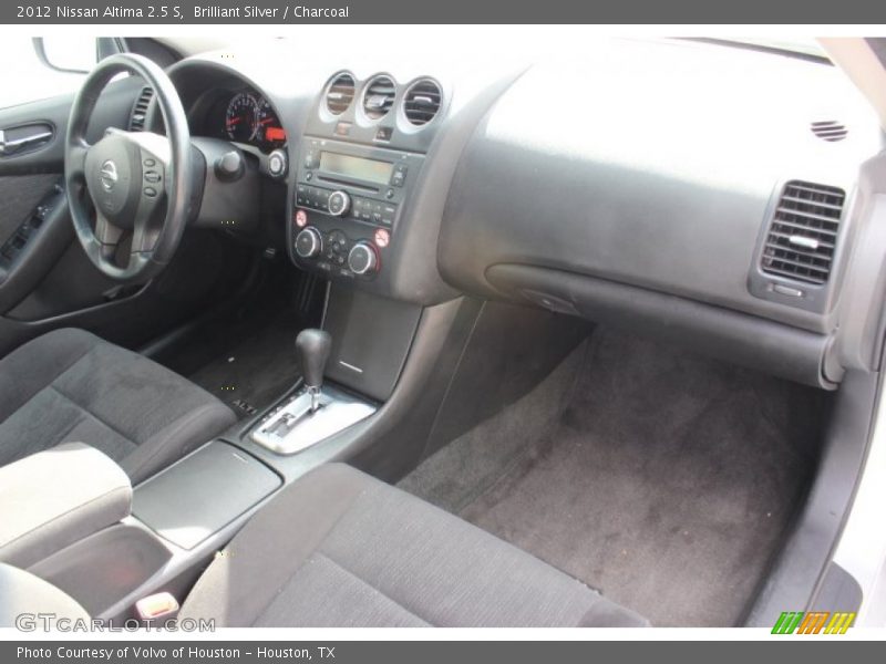 Brilliant Silver / Charcoal 2012 Nissan Altima 2.5 S