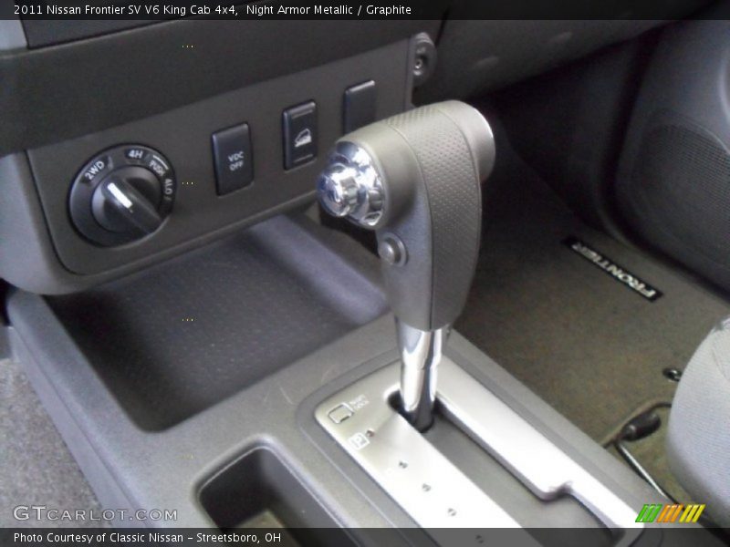 Night Armor Metallic / Graphite 2011 Nissan Frontier SV V6 King Cab 4x4