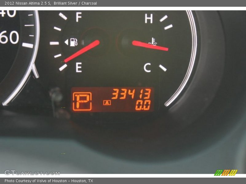 Brilliant Silver / Charcoal 2012 Nissan Altima 2.5 S