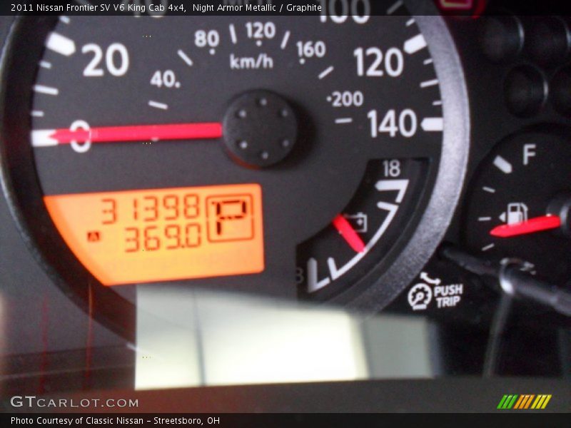 Night Armor Metallic / Graphite 2011 Nissan Frontier SV V6 King Cab 4x4