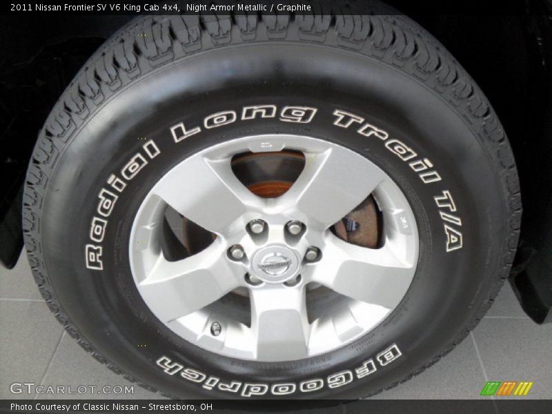 Night Armor Metallic / Graphite 2011 Nissan Frontier SV V6 King Cab 4x4