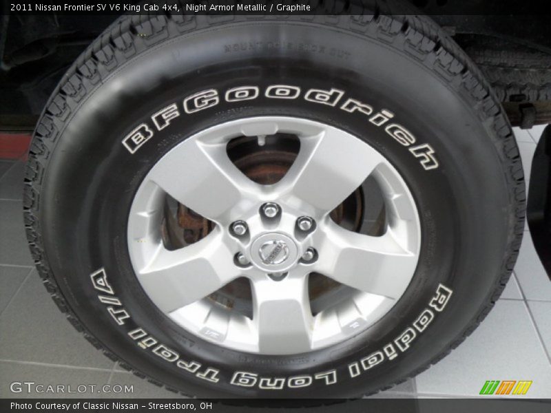 Night Armor Metallic / Graphite 2011 Nissan Frontier SV V6 King Cab 4x4