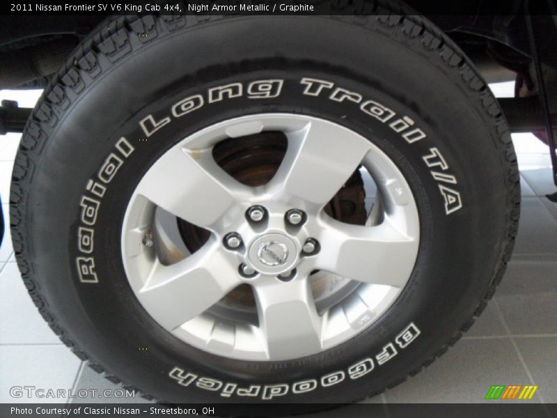 Night Armor Metallic / Graphite 2011 Nissan Frontier SV V6 King Cab 4x4