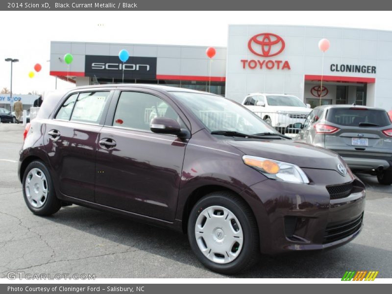 Black Currant Metallic / Black 2014 Scion xD