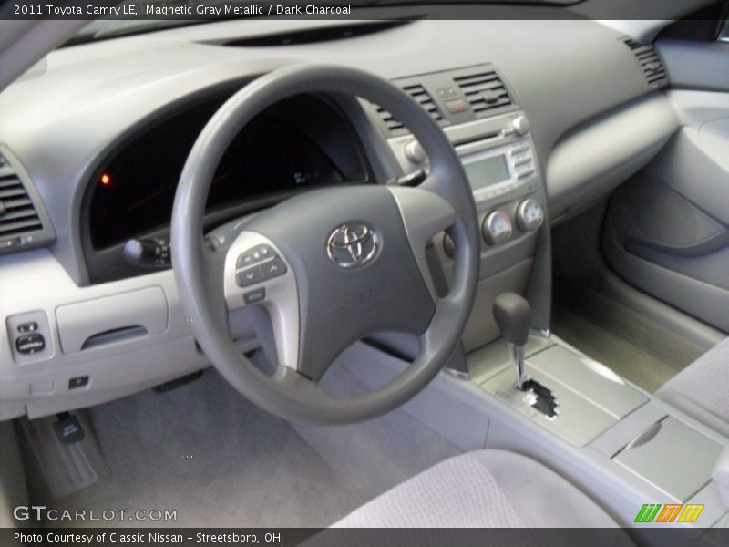Magnetic Gray Metallic / Dark Charcoal 2011 Toyota Camry LE