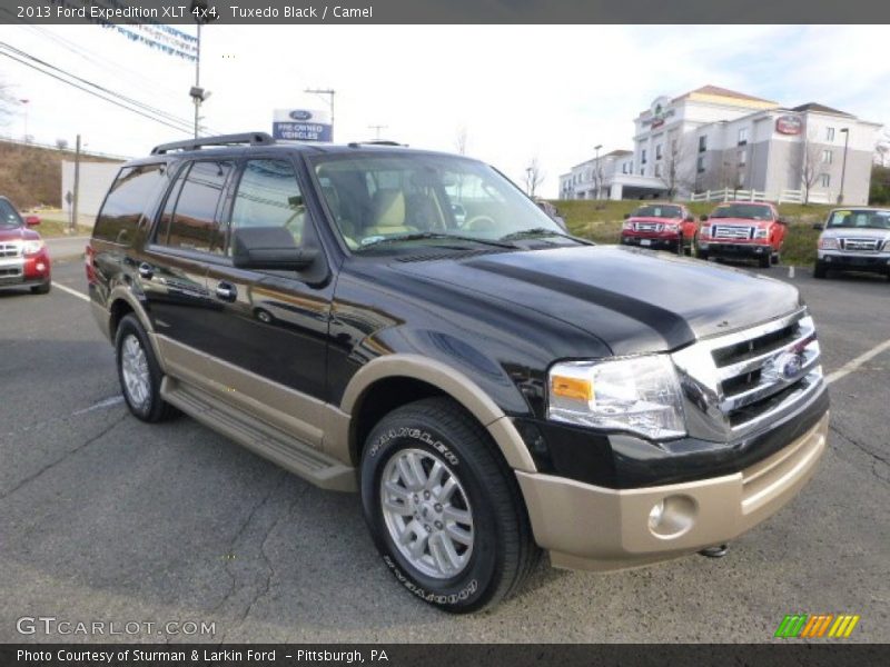 Tuxedo Black / Camel 2013 Ford Expedition XLT 4x4