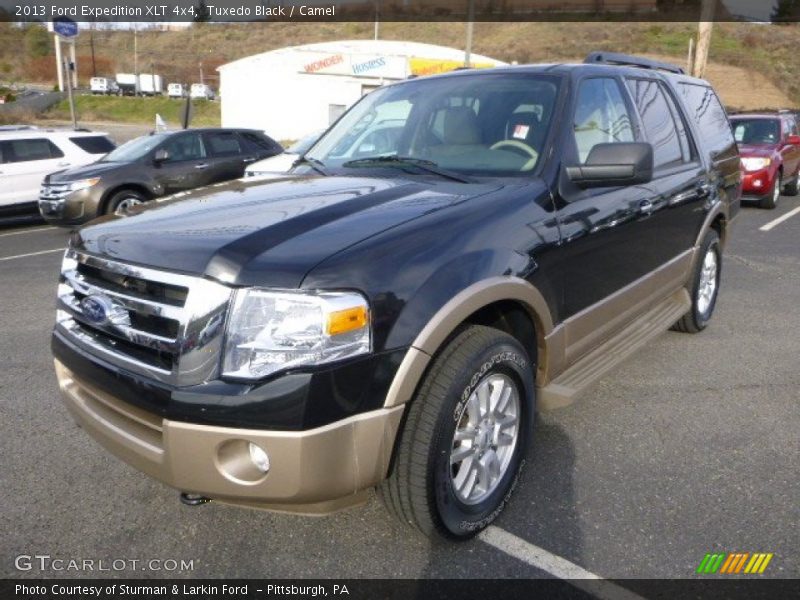 Tuxedo Black / Camel 2013 Ford Expedition XLT 4x4