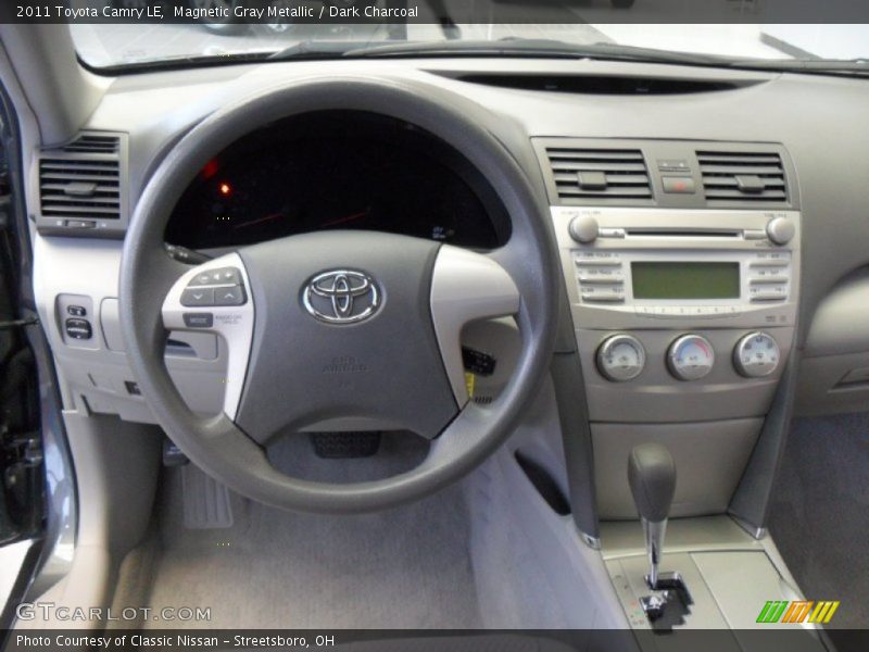 Magnetic Gray Metallic / Dark Charcoal 2011 Toyota Camry LE