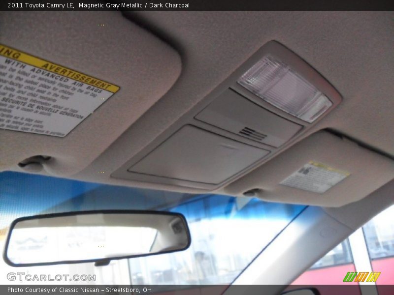 Magnetic Gray Metallic / Dark Charcoal 2011 Toyota Camry LE