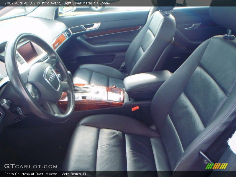 Front Seat of 2007 A6 3.2 quattro Avant