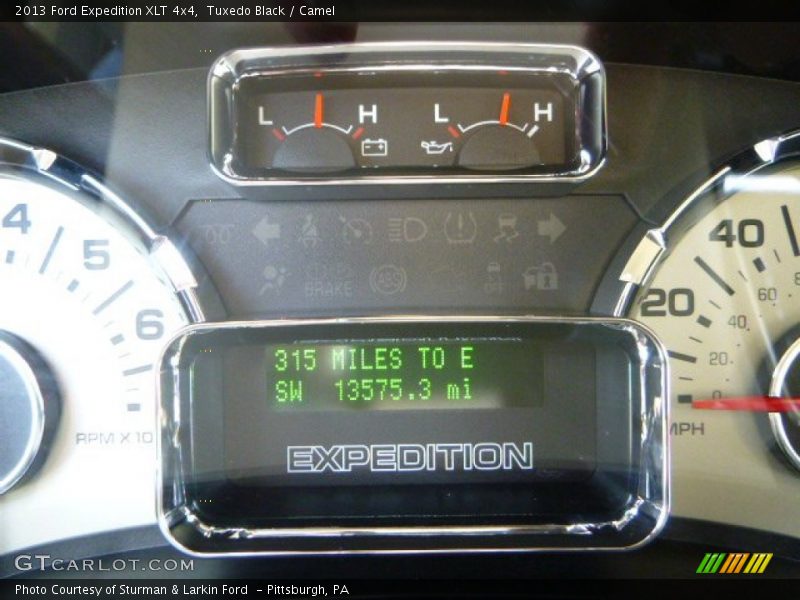 Tuxedo Black / Camel 2013 Ford Expedition XLT 4x4