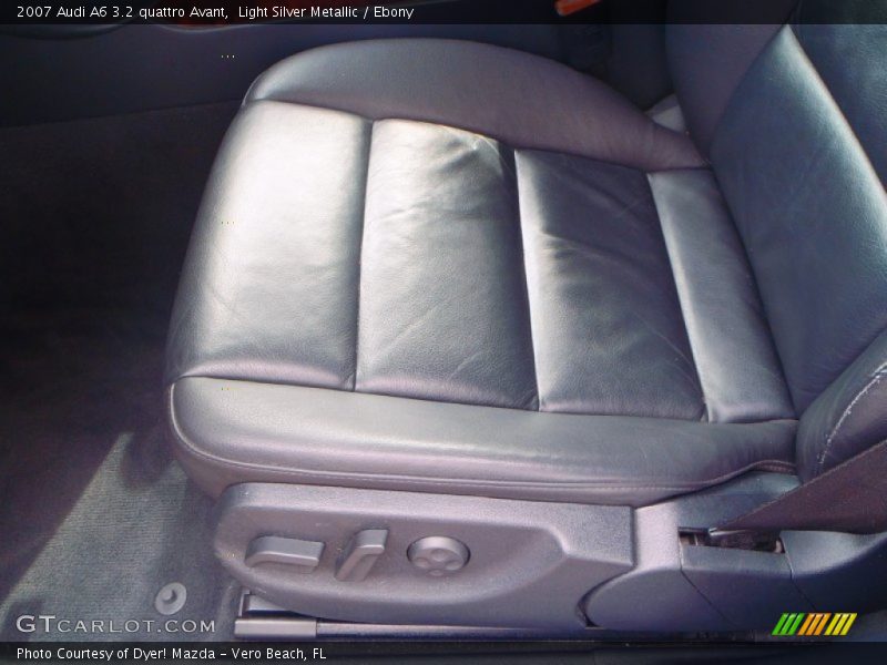 Light Silver Metallic / Ebony 2007 Audi A6 3.2 quattro Avant