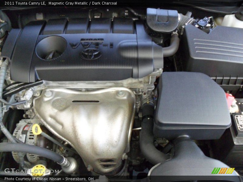 Magnetic Gray Metallic / Dark Charcoal 2011 Toyota Camry LE