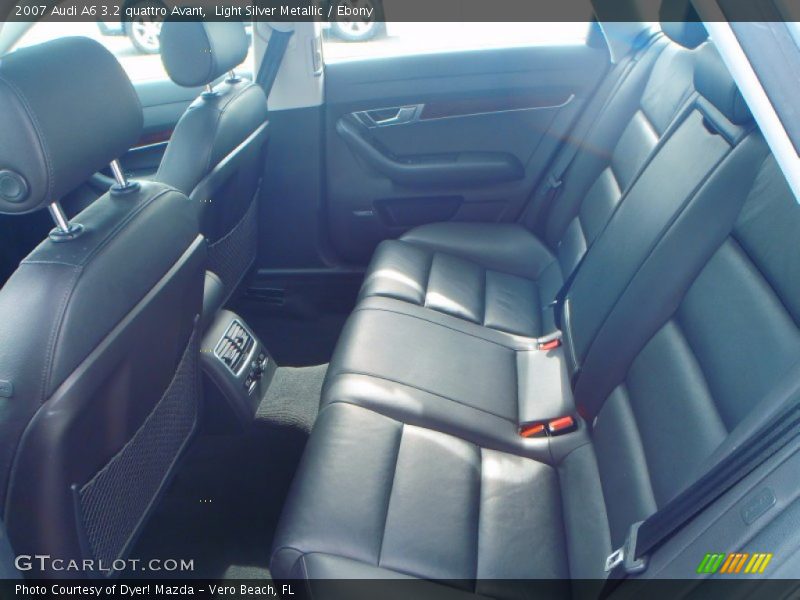 Rear Seat of 2007 A6 3.2 quattro Avant
