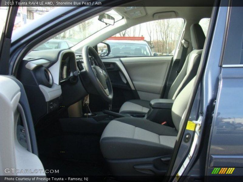 Shoreline Blue Pearl / Ash 2013 Toyota RAV4 LE AWD
