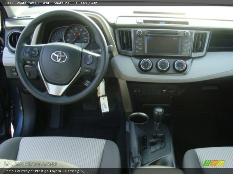 Shoreline Blue Pearl / Ash 2013 Toyota RAV4 LE AWD