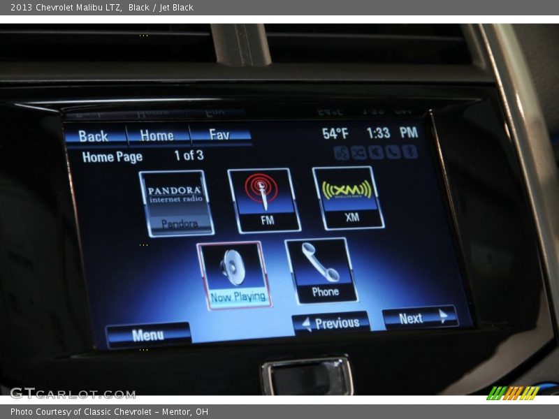 Audio System of 2013 Malibu LTZ