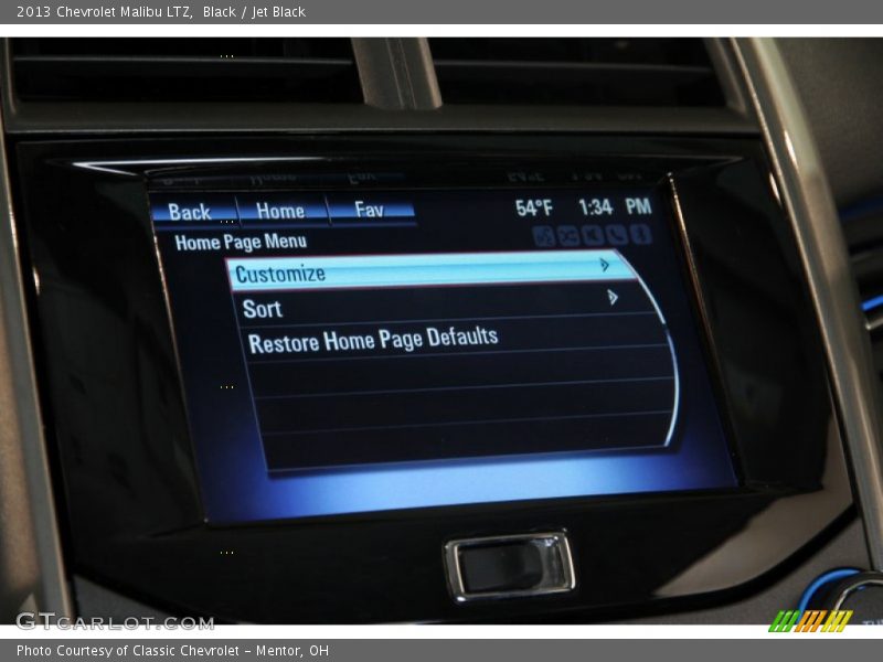 Black / Jet Black 2013 Chevrolet Malibu LTZ