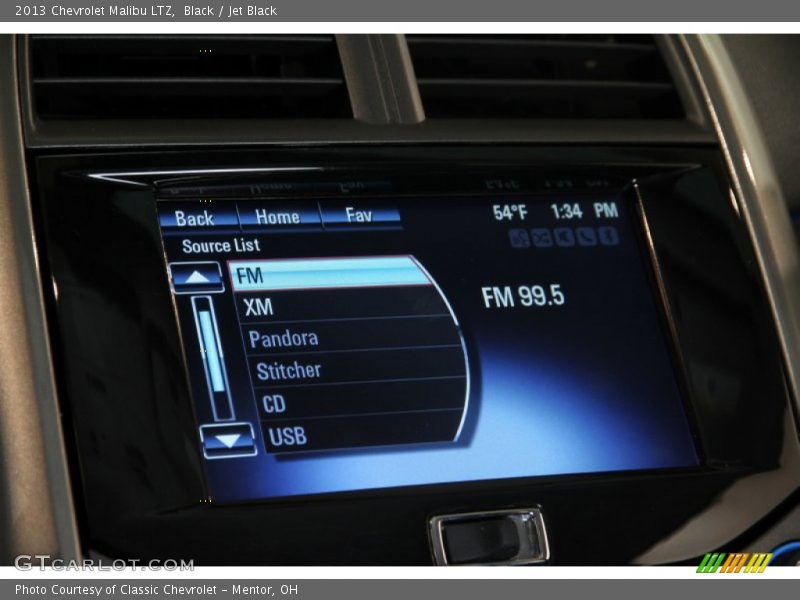 Black / Jet Black 2013 Chevrolet Malibu LTZ