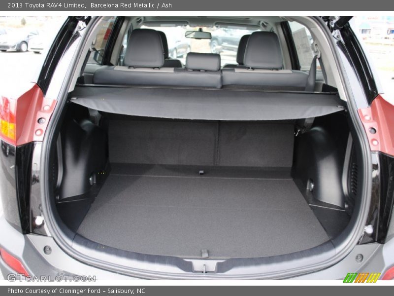 Barcelona Red Metallic / Ash 2013 Toyota RAV4 Limited