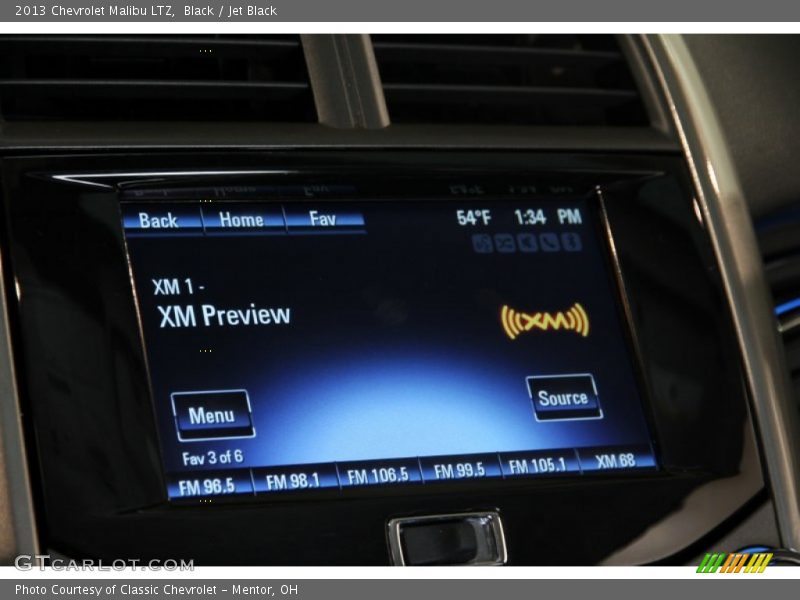 Black / Jet Black 2013 Chevrolet Malibu LTZ