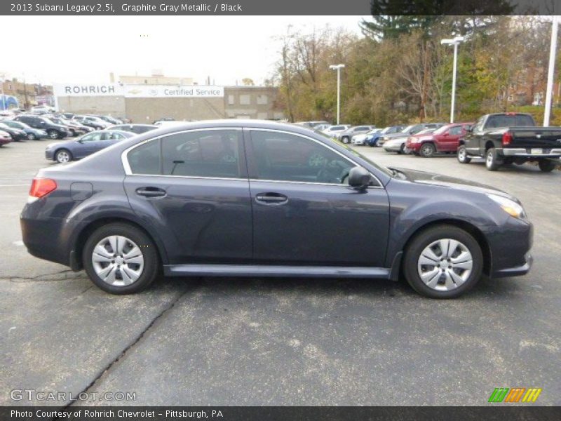 Graphite Gray Metallic / Black 2013 Subaru Legacy 2.5i