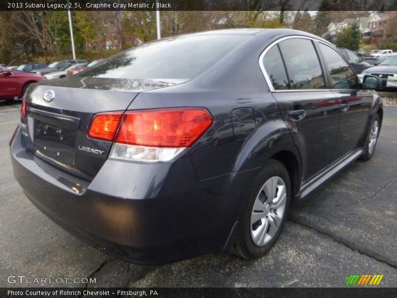 Graphite Gray Metallic / Black 2013 Subaru Legacy 2.5i