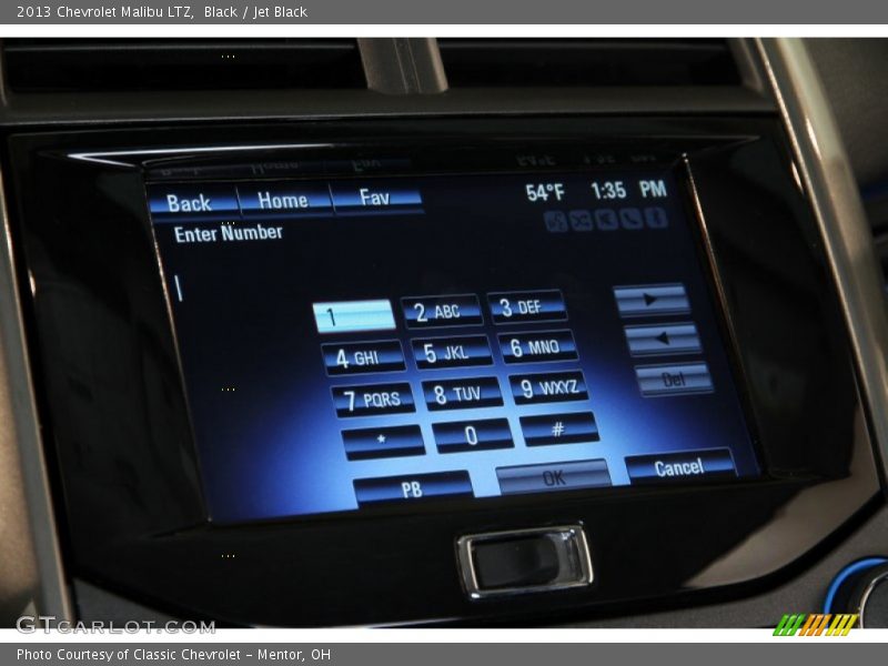 Black / Jet Black 2013 Chevrolet Malibu LTZ