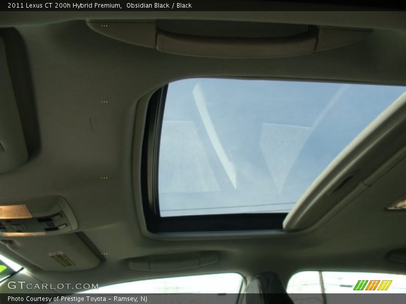 Obsidian Black / Black 2011 Lexus CT 200h Hybrid Premium