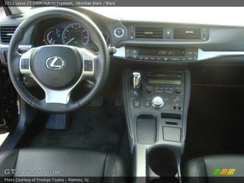 Obsidian Black / Black 2011 Lexus CT 200h Hybrid Premium