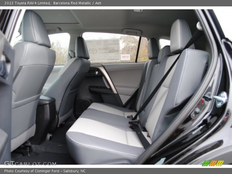 Barcelona Red Metallic / Ash 2013 Toyota RAV4 Limited