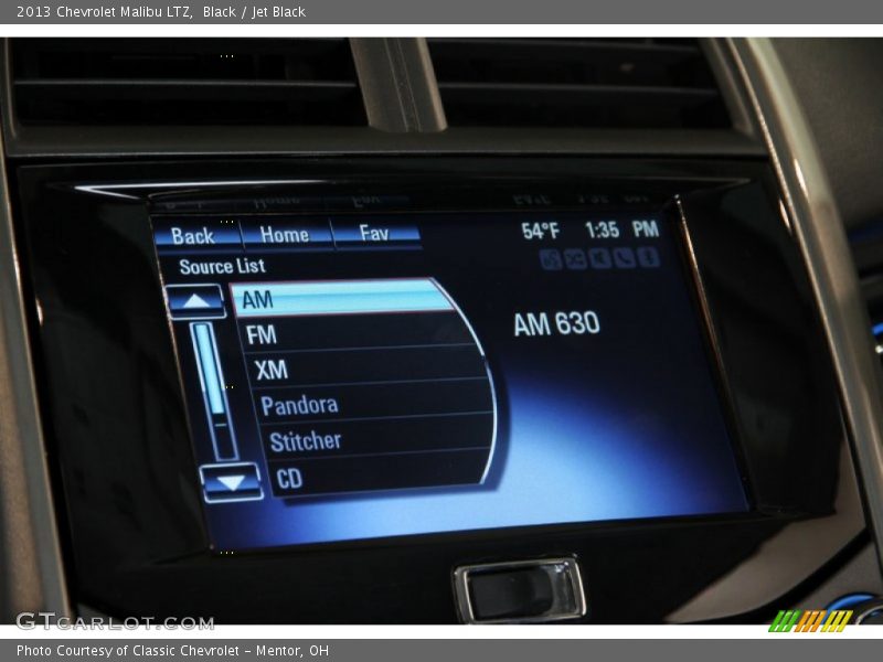 Black / Jet Black 2013 Chevrolet Malibu LTZ