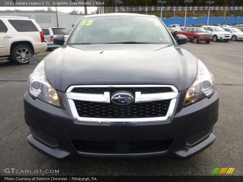 Graphite Gray Metallic / Black 2013 Subaru Legacy 2.5i
