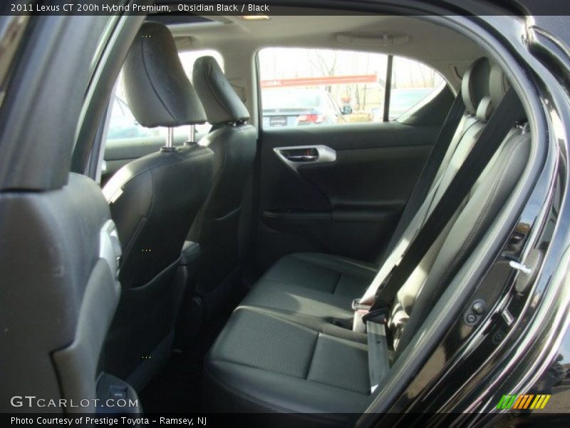 Obsidian Black / Black 2011 Lexus CT 200h Hybrid Premium