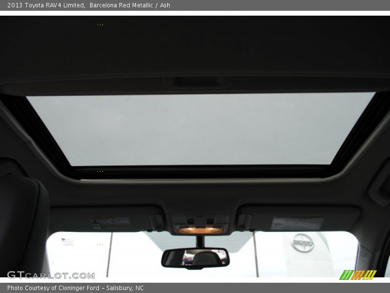 Barcelona Red Metallic / Ash 2013 Toyota RAV4 Limited