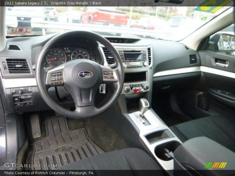 Graphite Gray Metallic / Black 2013 Subaru Legacy 2.5i