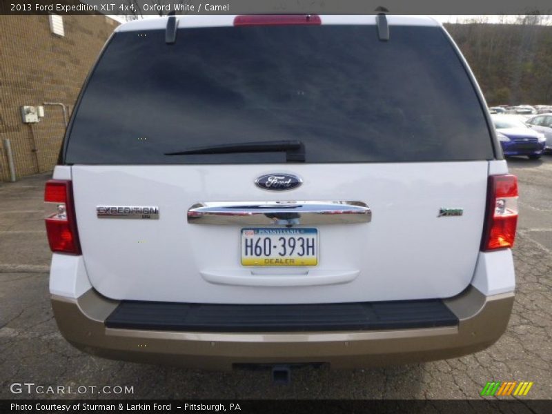 Oxford White / Camel 2013 Ford Expedition XLT 4x4
