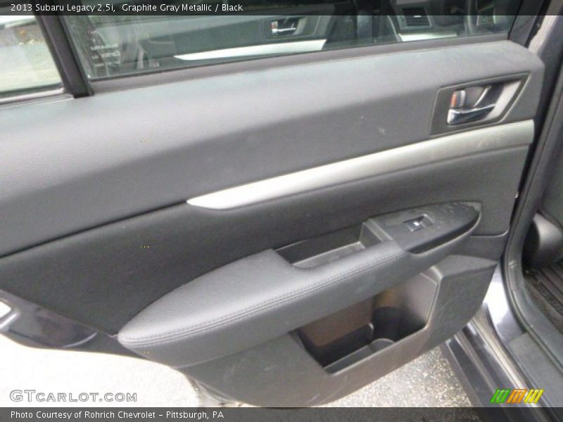 Graphite Gray Metallic / Black 2013 Subaru Legacy 2.5i