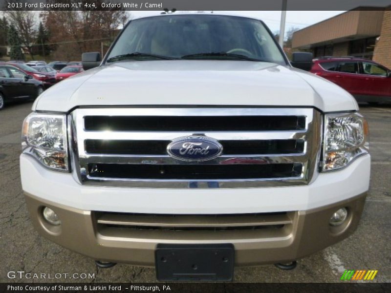 Oxford White / Camel 2013 Ford Expedition XLT 4x4