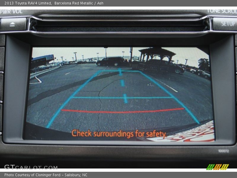 Barcelona Red Metallic / Ash 2013 Toyota RAV4 Limited