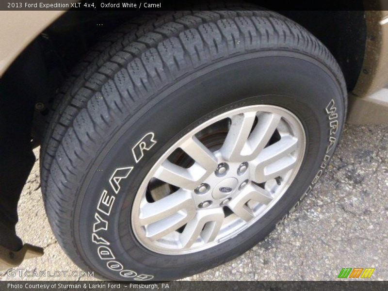 Oxford White / Camel 2013 Ford Expedition XLT 4x4